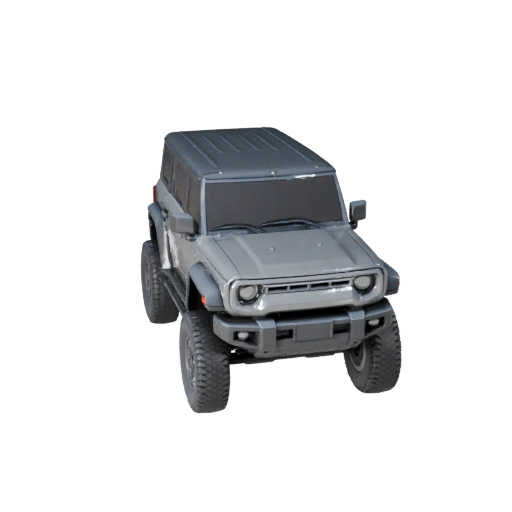 Modello 3D Hover SUV per Unity - Asset di Gioco Low Poly