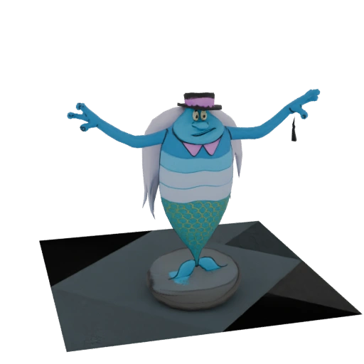 Dapper Merman Figurine