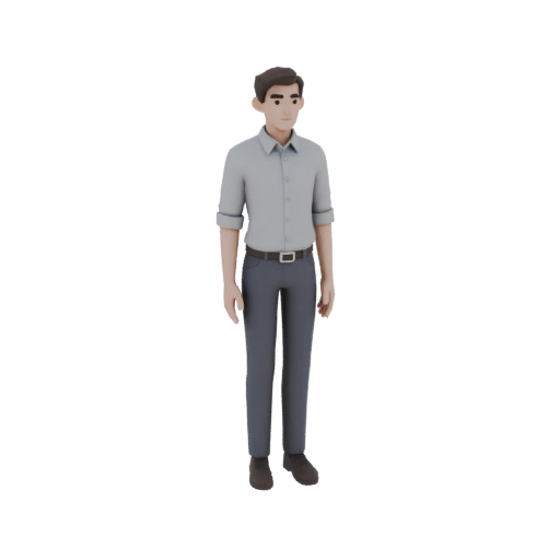 Man in T-pose