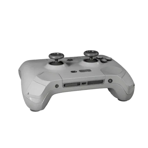 Next Gen Controller Modular 3D model, isometric modular kit view, showing matte plastic, console proportions.