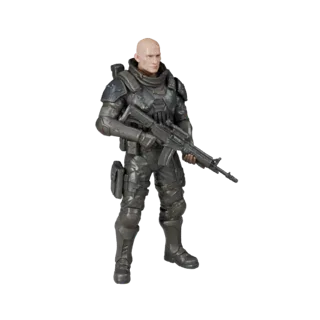 Sci-Fi NPC Soldier Character Model - Rigged