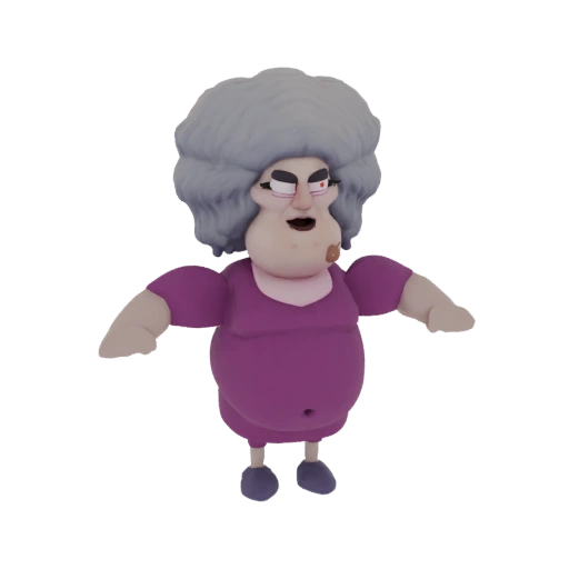 Granny Character 3D Model