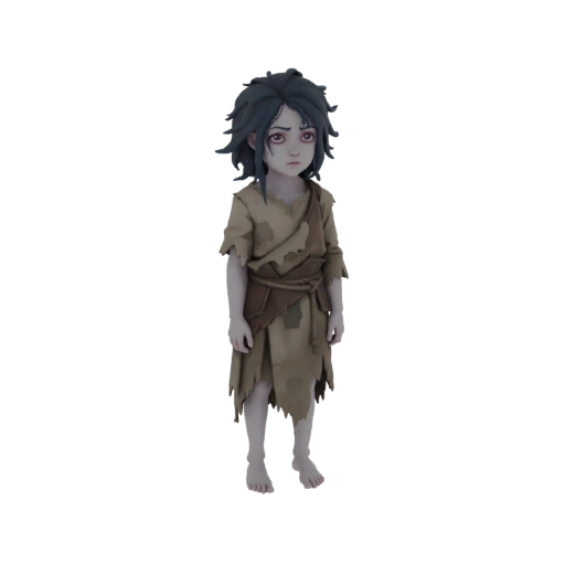 Tattered Child 3D Model