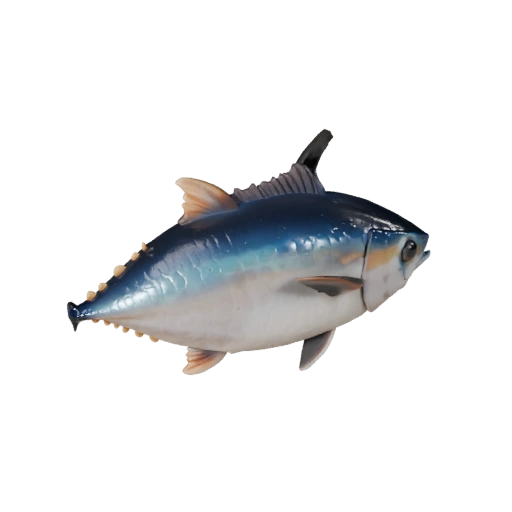 Thunfisch 3D Modell für Unity - Spielfertiges Asset, FBX | Lizenzfrei