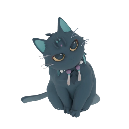 Mystical Cat Figurine