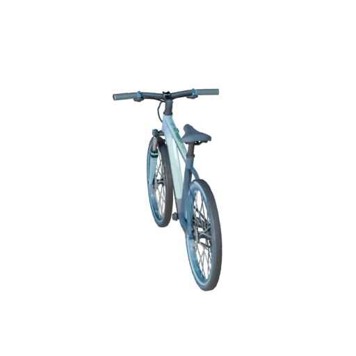 Modelo 3D de Bicicleta Deportiva Poligonal Baja para Unity y Unreal