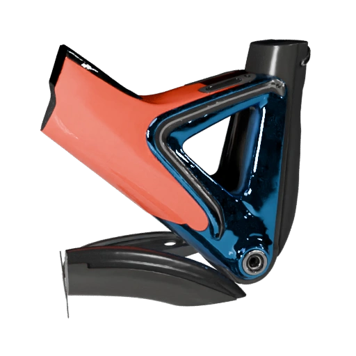 Modelo 3D de Bicicleta de Estrada de Alto Poligonagem para Renderizações de Estúdio