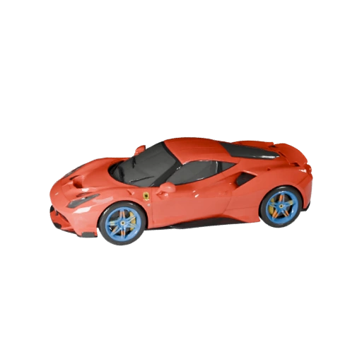 Modèle 3D STL Supercar Inspirée de Ferrari Imprimable pour
