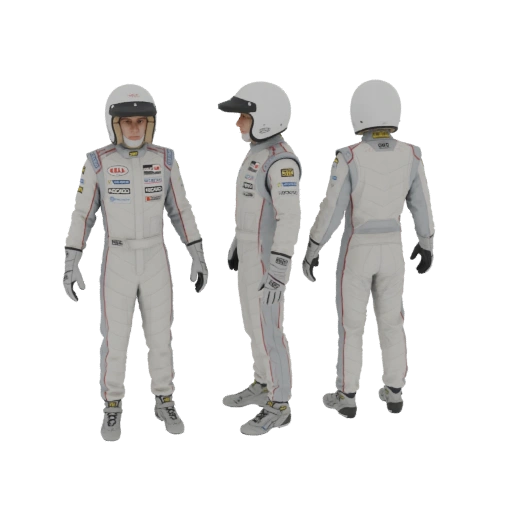 Racing Suit 3D Model
