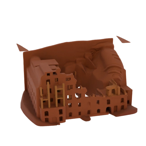 Ruined Medieval Building