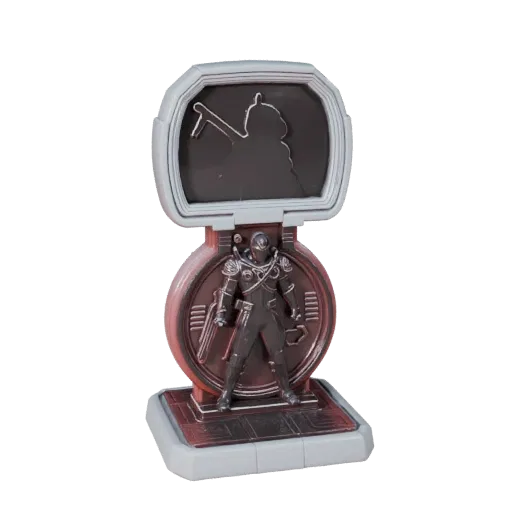Sci-Fi Resource Token STL printable 3D model preview showing scale, three-quarter display angle