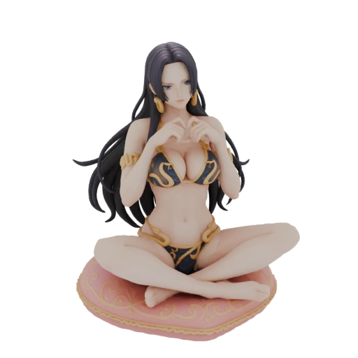 Boa Hancock Bikini Pose 3D Model