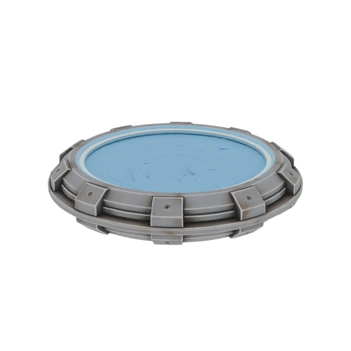 Futuristic Sci-Fi Landing Pad 3D Model