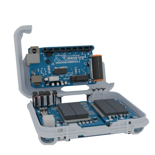 Arduino Nano Case with 18650 Battery and SIM800L
