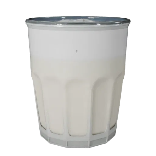 Cold Juice Glass 3D model, three-quarter front view, AR viewer studio render, showing glass, container shape.
