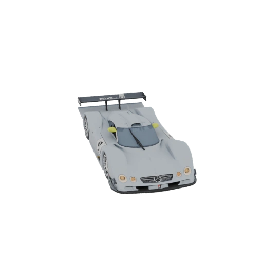 Mercedes-Benz CLK GTR LM 3D Model