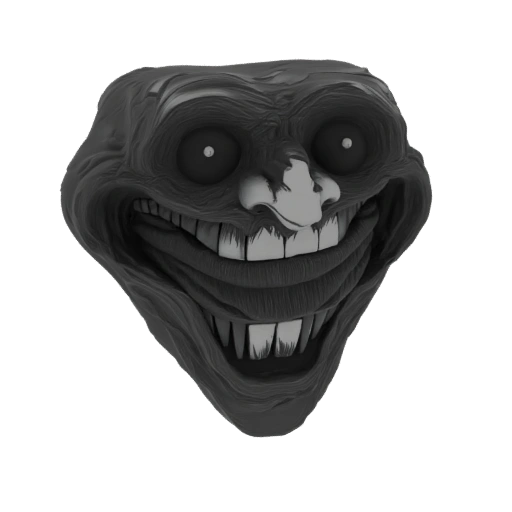 Trollface 3D Model