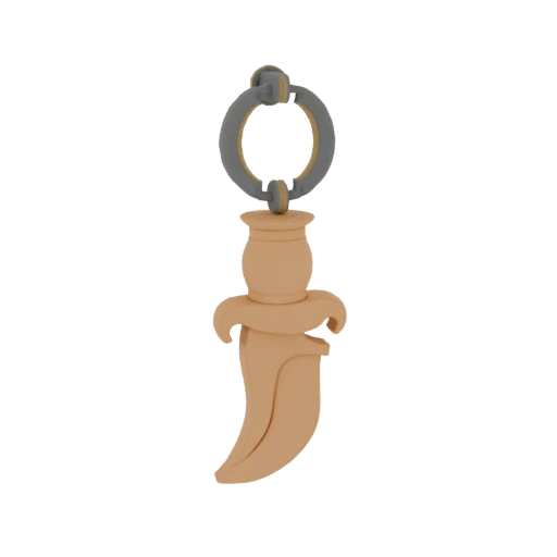 Dagger Charm 3D Model