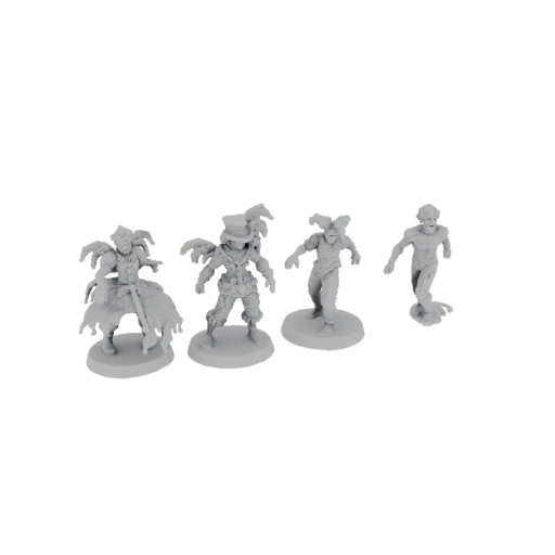Zombie Clown Miniatures