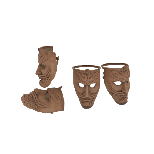 Tribal Mask 3D Model