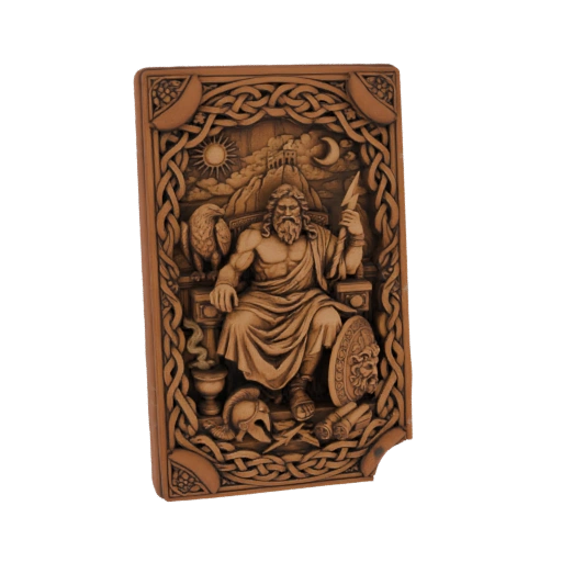 Zeus on Throne 3D Model