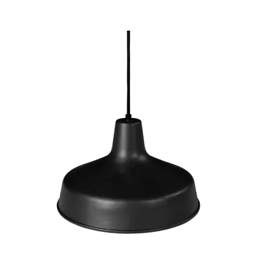 Minimal Pendant Lamp 3D model, home interior, three-quarter front view, Unreal Engine viewport, metal detail.