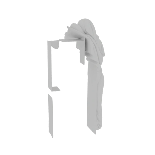 Abstract Drapery Sculpture