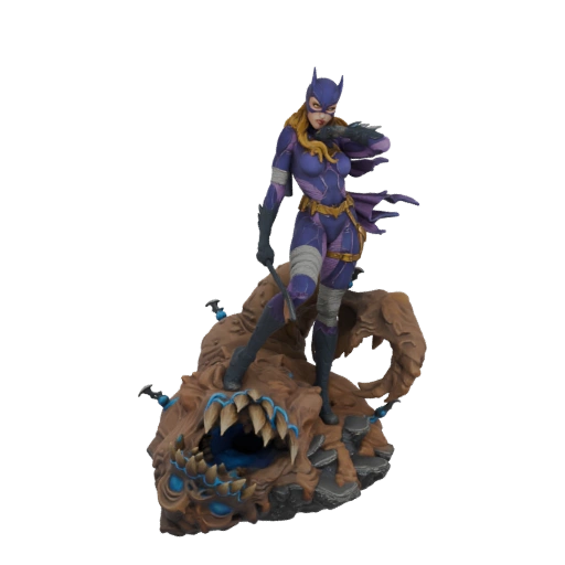 Batgirl vs. Monster Diorama 3D Model