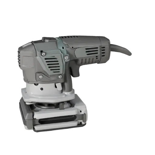 Cordless Sander Modular 3D model, isometric modular kit view, showing molded plastic, ergonomic handles.
