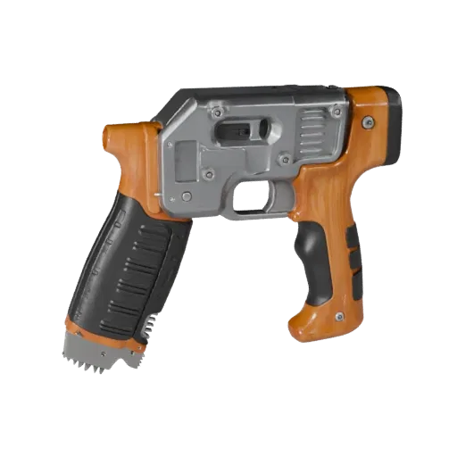 Clean Saw Realistic 3D model, three-quarter studio render, showing painted metal, functional silhouettes.