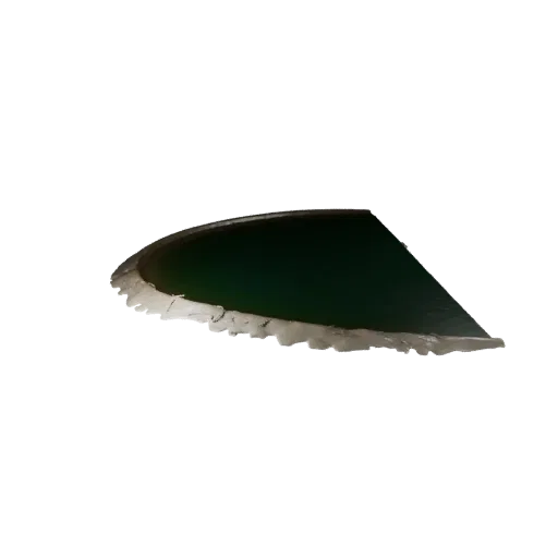 Pond Shoreline Module Realistic 3D model, three-quarter environment render, showing wet stone, water edges.