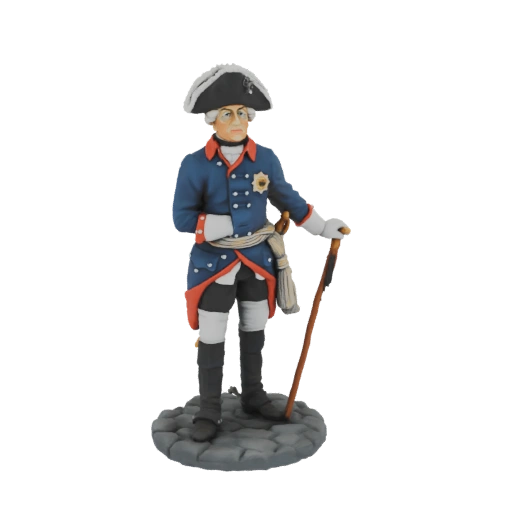 18th Century Military Officer Miniature
