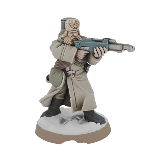 Winter Soldier with Rifle
