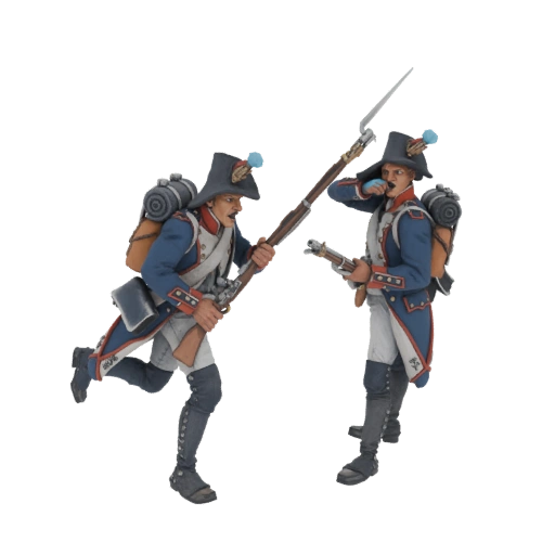 Napoleonic Era Soldiers with Rifles