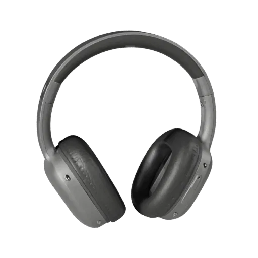 Wireless Earbuds Realistic 3D model, three-quarter studio render, showing soft ear pads, wearable scale.