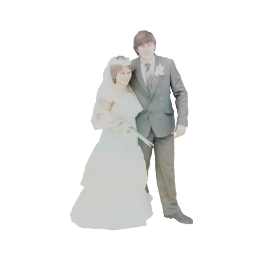 Wedding Couple 3D Model