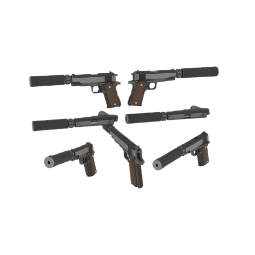 Suppressed 1911 Pistols Collection