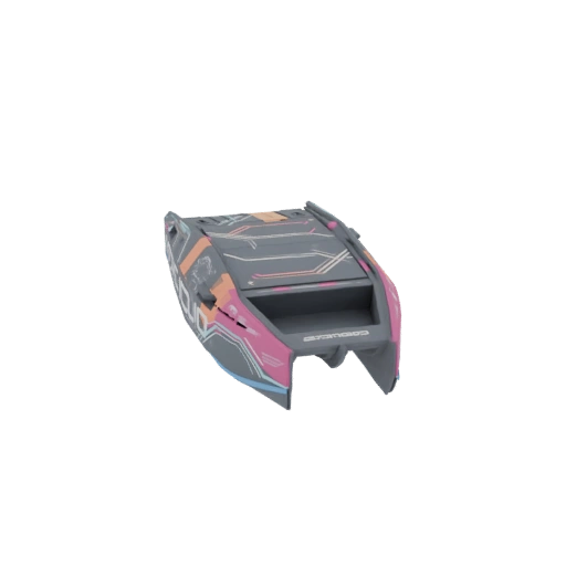 Bateau rapide catamaran futuriste