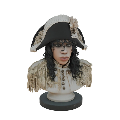 Napoleonic Era Bust with Modern Flair