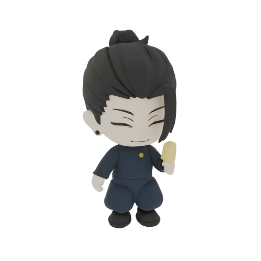 Suguru Geto Chibi 3D Model