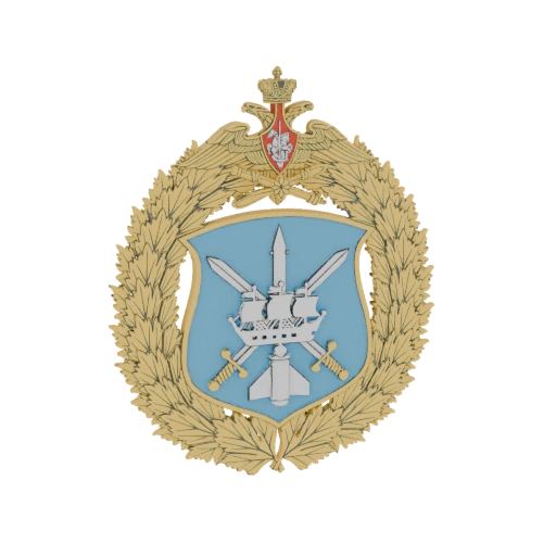 Russian Ministry of Defense Emblem 3D Model
