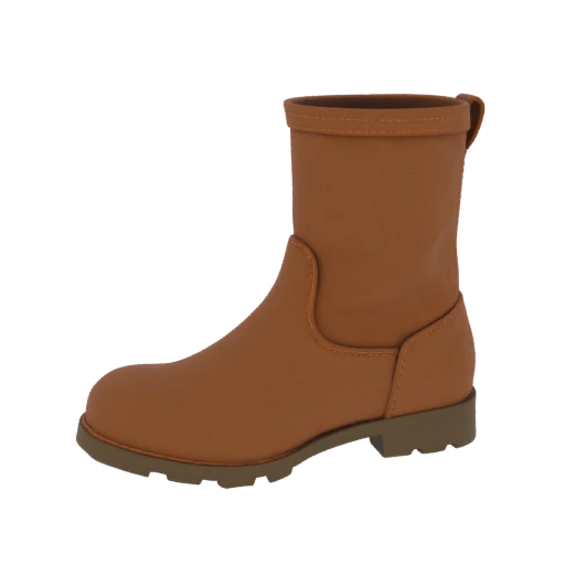 Leather Boots STL 3D Asset for Resin and FDM Print