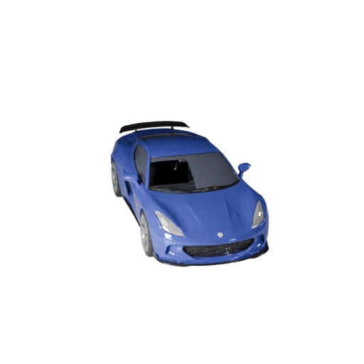 Modello 3D Auto Sportiva Pronto per il Gioco per Asset PBR per Uso in Tempo Reale (Legacy)