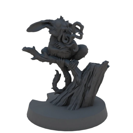 Cthulhu Bunny Miniature
