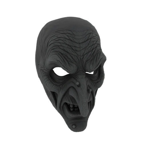 Gnarled Witch Mask 3D Model