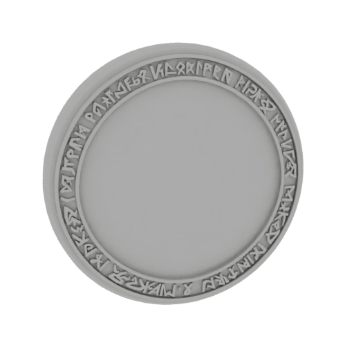 Runic Circle 3D Model