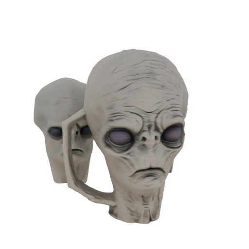 Alien Head Mug