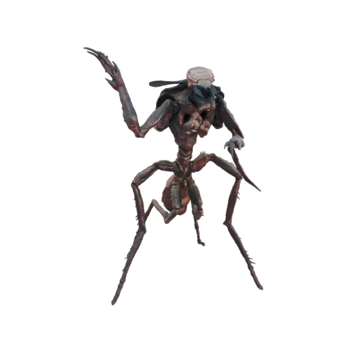 Alien Insectoid Warrior 3D Model