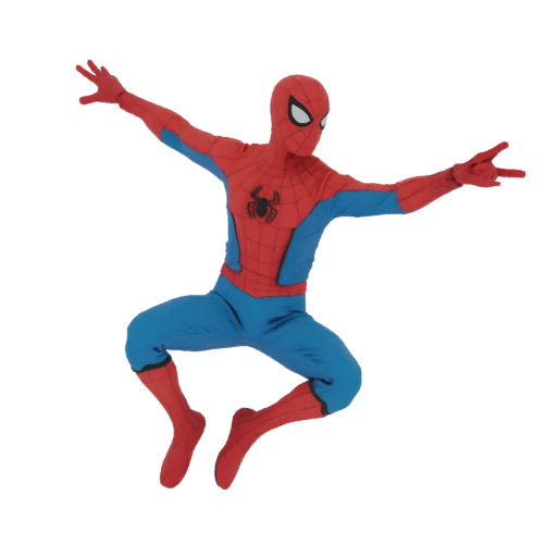 Dynamic Spiderman Action Pose 3D Model