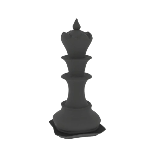 Chess Queen 3D Model